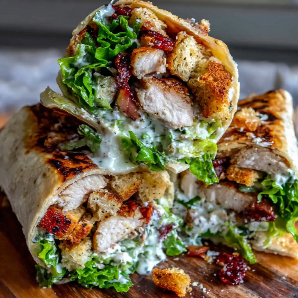 Chicken Caesar Protein Wrap