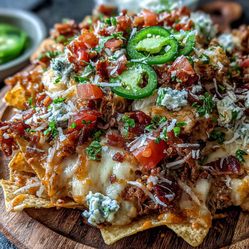 Loaded Turkey Nachos Supreme